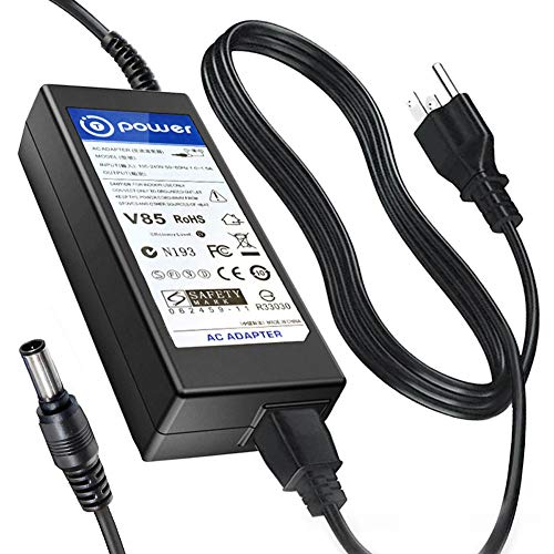 T POWER 19V Charger for Sony SRS-X7 SRS-X88, SA-NS300 Speaker & LG Electronics PH300 LED DLP Projector 24' 28' LED LCD Monitor Ac Dc Adapter Power Supply