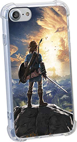 RDS Industries Officially Licensed Nintendo iPhone Case Zelda 'Breath of the Wild' for iPhone 6/6S, 7, 8