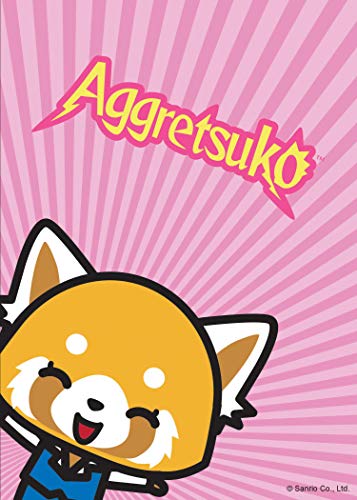 Aggretsuko Reversible Journal (Aggretsuko Lined Notebook Stationery, Kawaii Gift for Sanrio Fan)