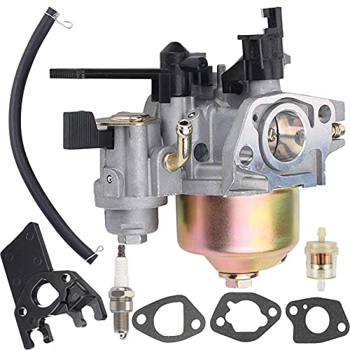 212cc Carburetor Replacement for Harbor Freight Predator 212cc R210 6.5HP 7HP OHV Horizontal Engine Replace Models 60363 68121 69727 68120 69730 carb (with Spark Plug and insulator)