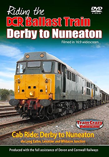 Riding the DCR Ballast Train Derby to Nuneaton