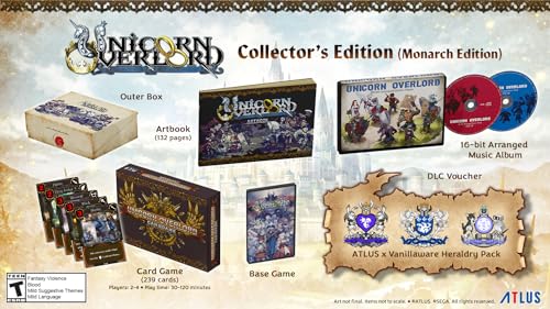 Unicorn Overlord Collector's Edition (Monarch Edition) - Nintendo Switch