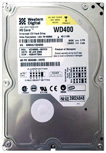 WD400BB Western Digital 40GB 7200RPM ATA 100 3...