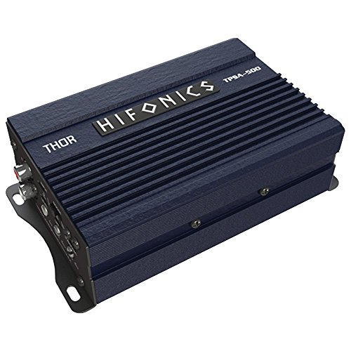 Hifonics TPS-A500.2 THOR Series Class-D 2-Channel 2-Ohm Stable Powersports Amplifier For Polaris RZR/ATV/UTV/Cart/Boat