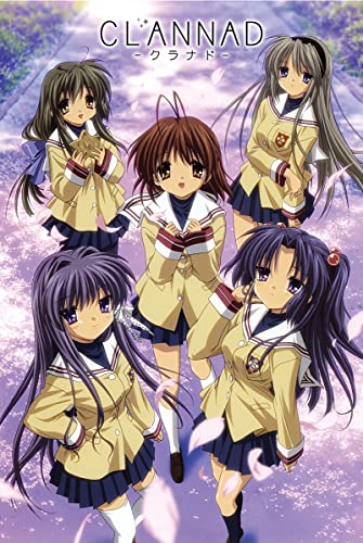 CINEMAFLIX Clannad Poster - Japanese Visual Novel - Measures 24 x 36 inches