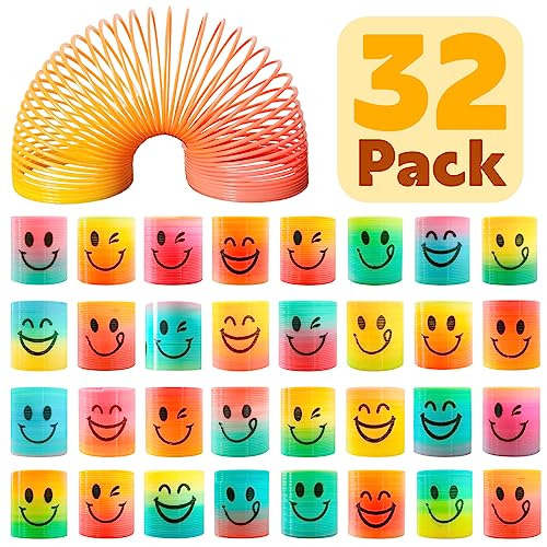 Cocurb 32 Pcs Mini Spring Party Favors for Kids 4-8 - Fun Goodie Bag Stuffers for Birthdays, Classroom Prizes, and Small Toys Gifts