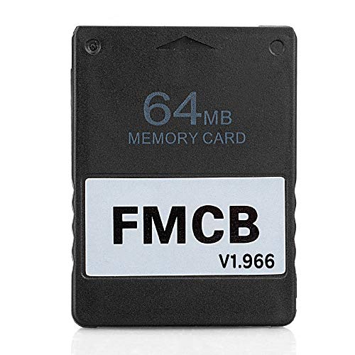 RGEEK 2023 Upgraded Free McBoot FMCB 1.966 PS2 Memory Card 64MB for Sony Playstation 2 PS2,Just Plug and Play, Help You to Start Games on Your Hard Disk or USB Disk