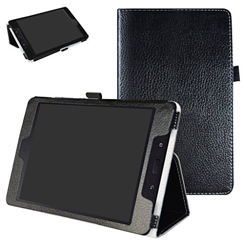 ZenPad Z8s ZT582KL / Z8 ZT582KL-VZ1 Case,Mama Mouth PU Leather Folio 2-Folding Stand Cover with Stylus Holder for 7.9' Asus ZenPad Z8s ZT582KL / Z8 ZT582KL-VZ1 Android 7.0 Tablet,Black