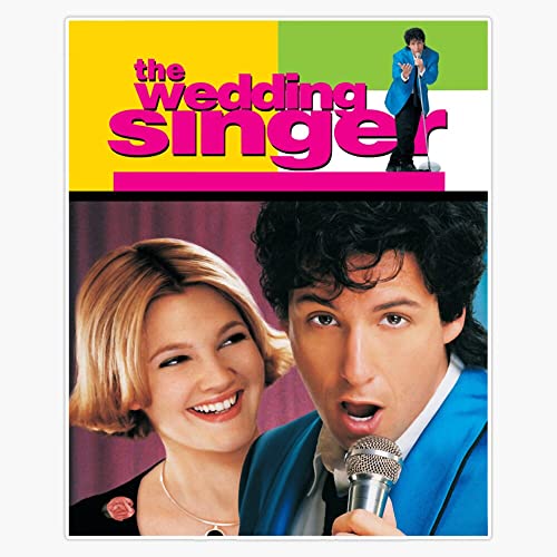 Beautiful Model The Wedding Singer 1998 Classic Fans Sticker Bumper Sticker Vinyl Decal 5