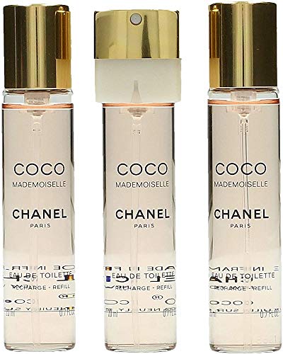 Chanel - Coco Mademoiselle Twist & Spray Eau De Toilette Refill 3x20ml/0.7oz