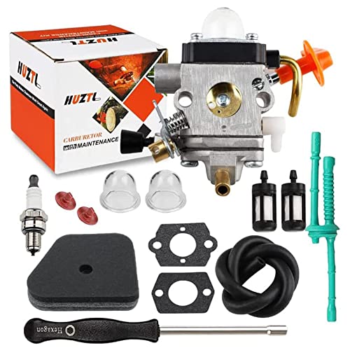 HUZTL FS 90 R Carburetor kit for Stihl FS90R FS90 FS110R FS130R FS100 KM130R FS130 KM90R KM90 FS100RX FS110 KM110R HT100 HT101 Trimmer Weed Eater C1Q-S174 Carb