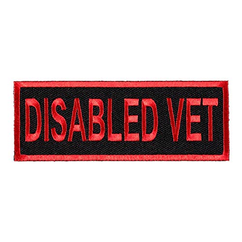 Disabled Vet Patch, Military Veteran Patches