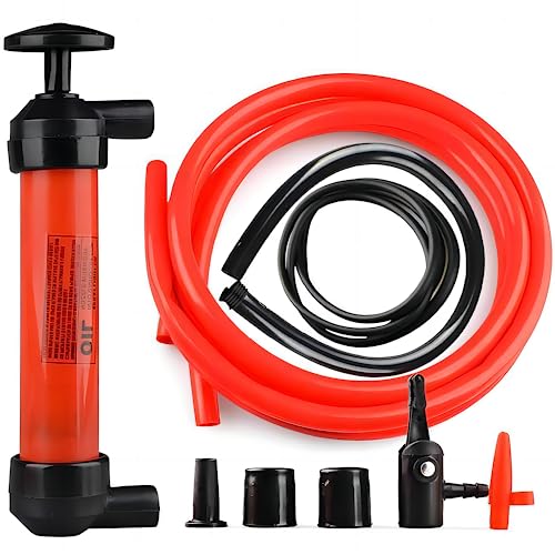 LOZAGU Multi-Use Siphon Pump Fluid Transfer Pump, Siphon Fuel Transfer Pump Kit for Gas Oil and Liquids