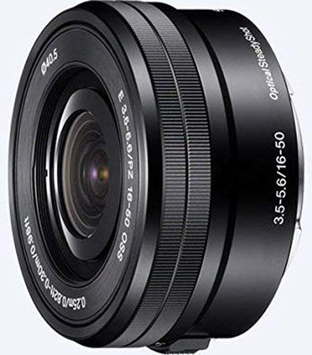 Sony SELP1650PS E PZ 16-50mm f/3.5-5.6 OSS Zoom Lens for APS-C-Format E-Mount Cameras (Renewed)