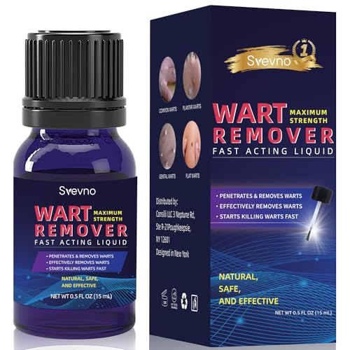 Fast Acting Gel Wart Remover Freeze Off - Fast-Acting Wart Freeze Off - Wart Removal for Plantar Wart, Genital Wart, H Warts, Common Wart, Flat Wart, Corn, Callus, Warts, Plantar Wart Remover For Feet