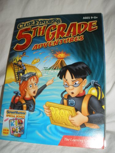 ClueFinders 5th Grade Adventures with Real World Adventure Kit (Old Version)