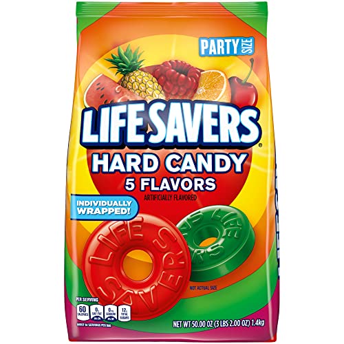 LifeSavers Hard Candy, Original Five Flavors, 50 Oz Bag