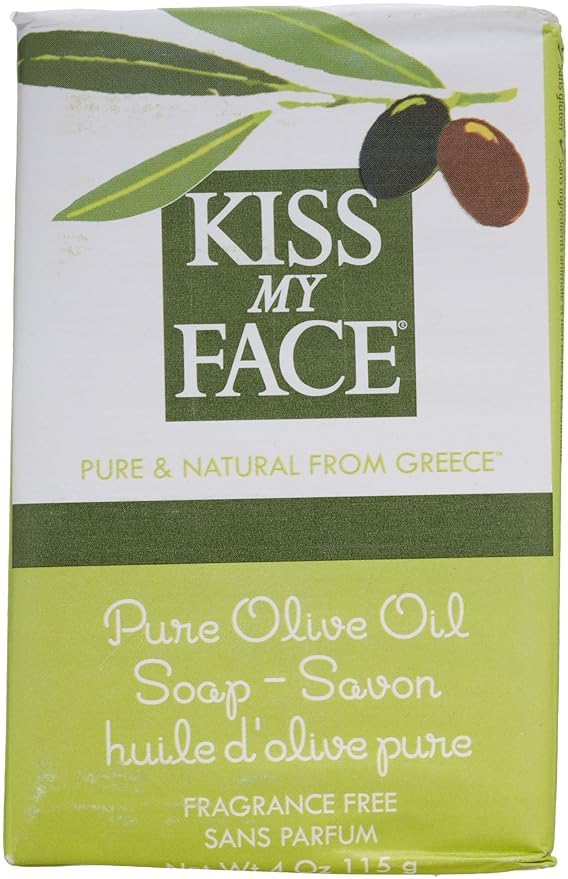 Kiss My Face Soap Bar 3pk Pure Olvo, 4 Ounce