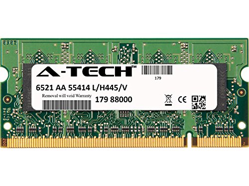 A-Tech 2GB STICK For HP-Compaq G Notebook Series G60-433CA G60-437CA G60-438NR G60-439CA G60-440US G60-441US G60-442OM G60-443CL G60-443NR G60-445DX G6. SO-DIMM DDR2 NON-ECC PC2-6400 800MHz RAM Memory