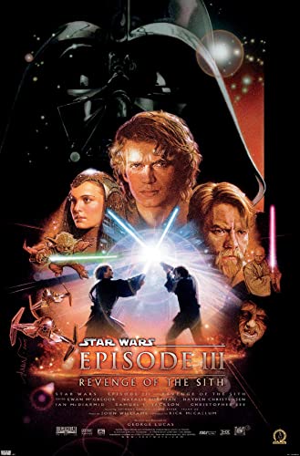 Trends International 24X36 Star Wars: Revenge of the Sith - One Sheet Wall Poster, 24.00' x 36.00', Unframed Version