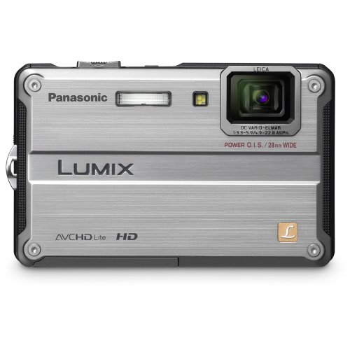 Panasonic Lumix DMC-TS2 14.1 MP Waterproof Digital Camera with 4.6x Optical Image Stabilized Zoom with 2.7-Inch LCD (Silver)
