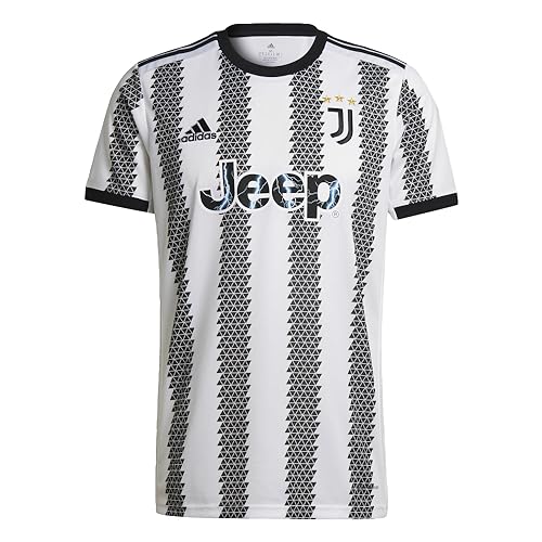 adidas Men's Soccer Juventus 22/23 Home Jersey (as1, Alpha, l, Regular, Regular, Large) White