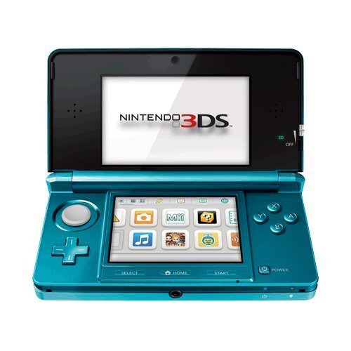 Nintendo 3DS Aqua Blue (Renewed) [video game]