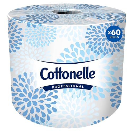 Kleenex COTTONELLE 2-Ply Bathroom Tissue, 451 Sheets Per Roll, Case Of 60 Rolls