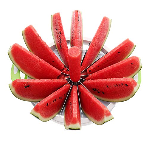 ZaH Melon Slicer Multifunctional Handheld Round Divider Watermelon Cutter Fruits Cutting Slicing Kitchen Tools