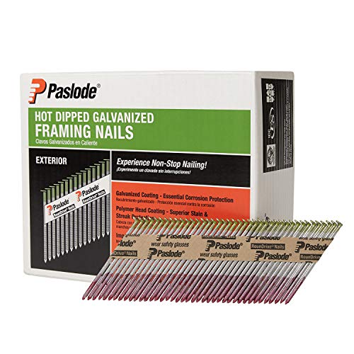 Paslode, Framing Nails, 650385, HDG 30 Degree Round Head, 3 inch x .120 Gauge, 2,000 per Box