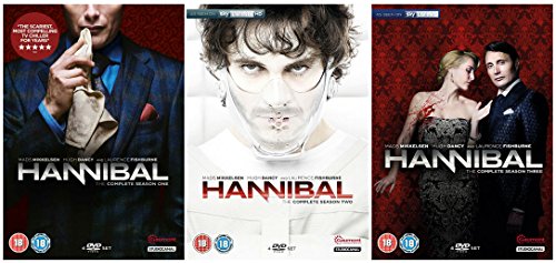 US TV Drama As Seen on SKY Living: Hannibal Complete Season 1-3 Collection + Bonus Features: First Look Featurette + Forensics 101 Featurette