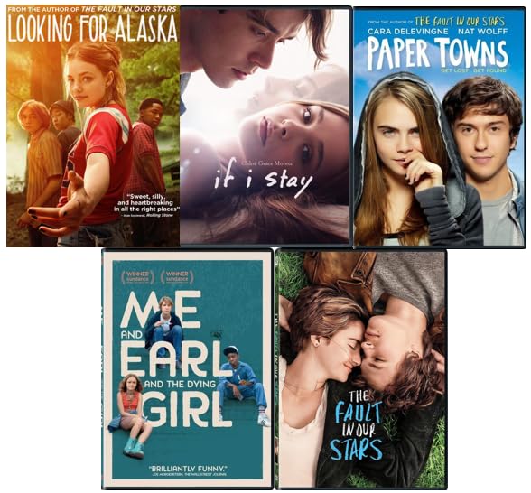 Little Infinities Teens Romance 5-Film Collection: Paper Towns / The Fault in our Stars / Looking for Alaska / Me, Earl and the Dying Girl & IF I Stay [DVD] Region 1