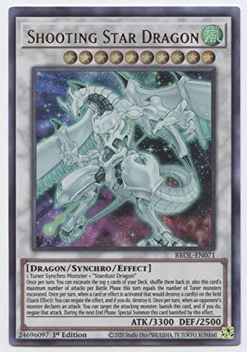 Shooting Star Dragon - BROL-EN071 - Ultra Rare - 1st Edition