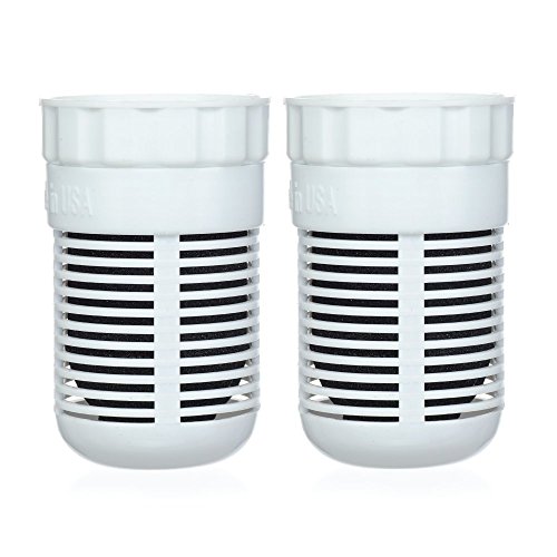 Seychelle pH2O Alkaline Water Filter Pitcher Replacement - 2 Pack