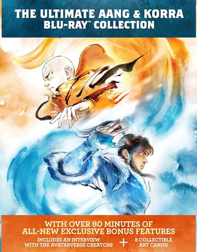 The Ultimate Aang & Korra Blu-ray Collection with Bonus Disc & Art Cards