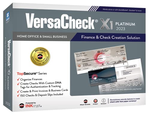 VersaCheck X1 Platinum 2023 - Finance and Check Creation Software