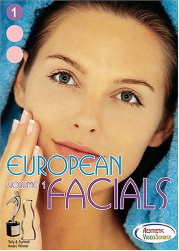 European Facials Volume 1 DVD - Great Video for Medical & Master Esthetician. Learn About Esthetician Supplies, Equipment (Table / Bed Setup, Steamer, Magnifying Lamp), Skin Analysis. Learn Skin Care Cleansing Treatments & Facial Massage. (1 Hr. 34 Mins.)
