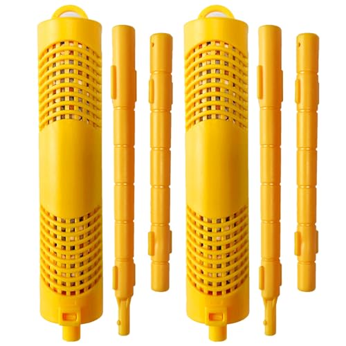 Joepoe SPA Mineral Stick Parts,Hot Tub Stick with 4 Months Lifetime Cartridge Universal for Hot Tub&Pool (Yellow,2-Pack)