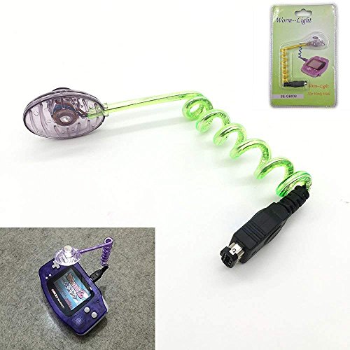 Worm Screen Light Led Illumination Night Lamp with Packing for Nintendo GBA Gameboy Advance Console [game_boy_advance]