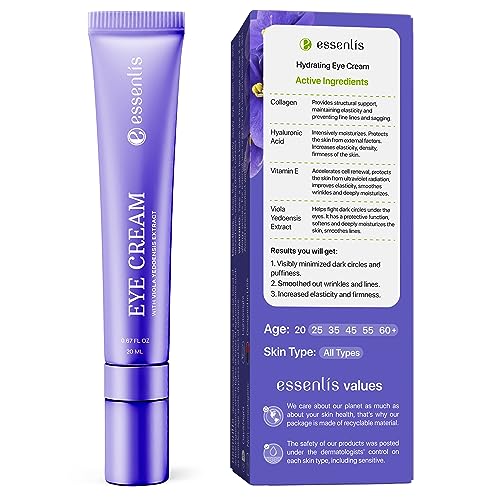 Caffeine Eye Cream for Dark Circles and Puffiness - Day & Night Collagen Hydrating Eye Cream for Wrinkles - Firming Anti Aging Effect - Bags Under Eyes Treatment for Women & Men - Remover & Corrector