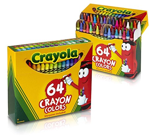 Crayola 760488360385, 64 Ct Crayons (Pack of 2)