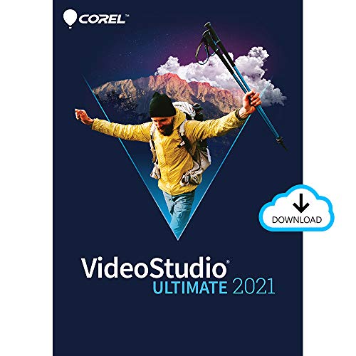 VideoStudio Ultimate 2021 | Video Editing Software with Hundreds of Premium Effects | Slideshow Maker, Screen Recorder, DVD Burner [PC Download] [Old Version]