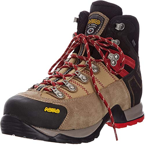 Asolo Men's Fugitive GTX Light Hiking and Trekking Boots (Wool/Black, 9)