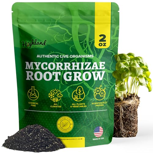 Mycorrhizal Fungi Root Grow All Natural Mycorrhizae for Plants Myco Ultra Soil Real Growers Plant Success Root Enhancer for Plants Microbes for Soil Mycorrhizal Inoculant Root Powder for Plants Soil