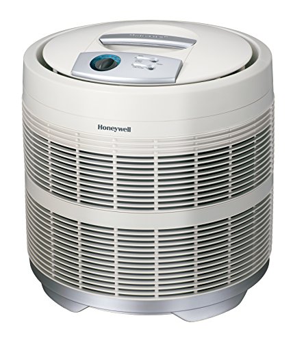 Honeywell True HEPA Air Purifier, Airborne Allergen Reducer for Large Rooms (390 sq ft), White - Wildfire/Smoke, Pollen, Pet Dander, and Dust Air Purifier, 50250-S
