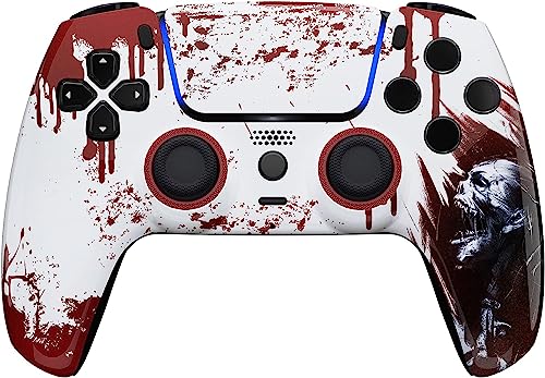 Custom Wireless Controller Compatible with PS5 - Multiple Designs Available (PS5 Bloody Zombie)