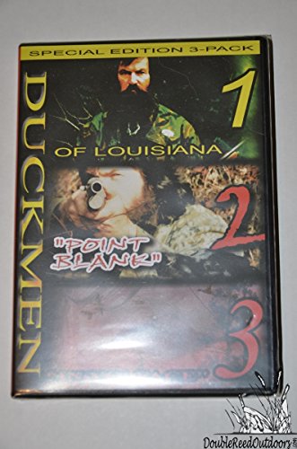DUCK COMMANDER Duckmen Hunting DVD's, 1,2,3 Combo Pack