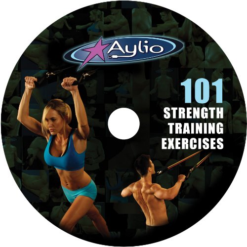 Aylio 101 Resistance Band Exercises DVD