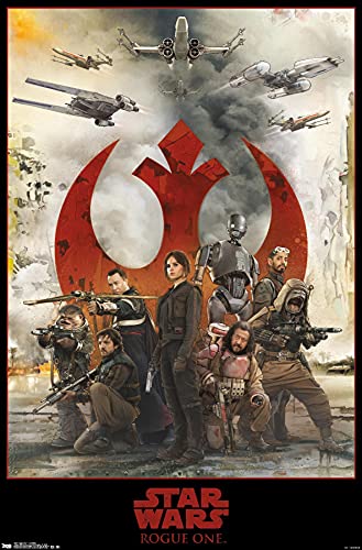 Trends International Star Wars: Rogue One - Assemble Wall Poster, 22.375' x 34', Unframed Version