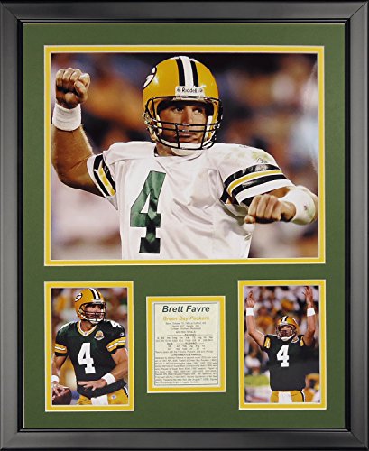Legends Never Die Brett Favre Framed Photo Collage, 16' x 20'
